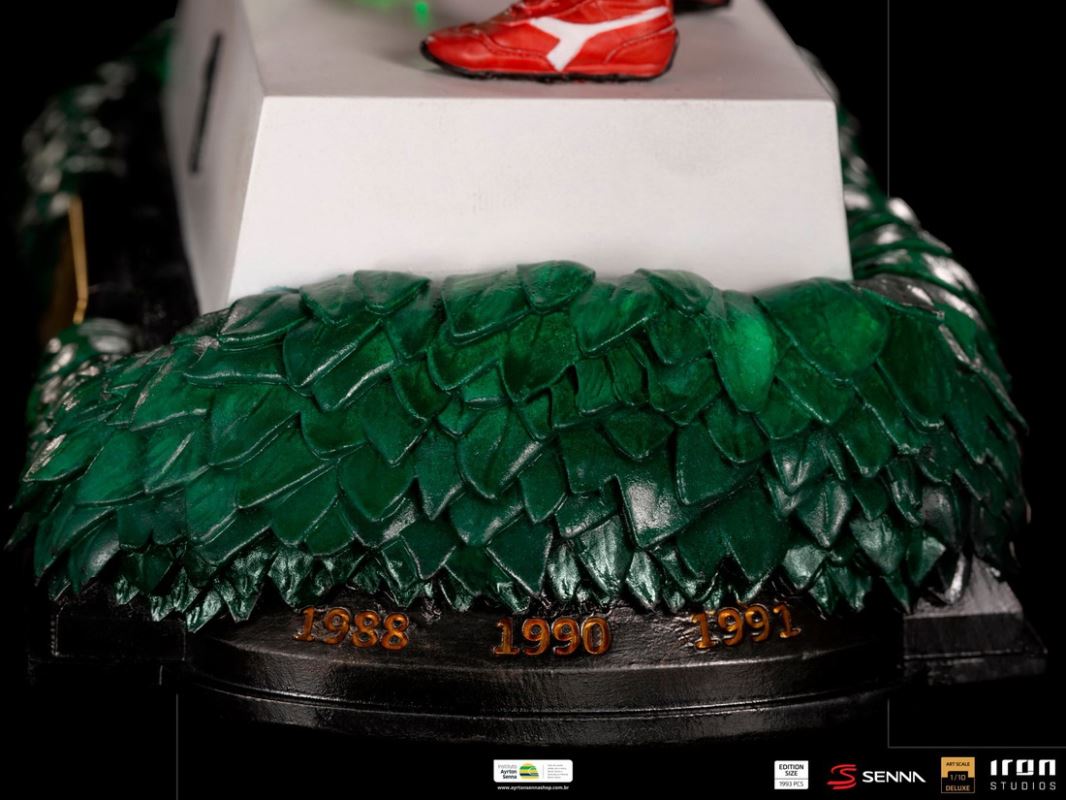 Alain Prost and Ayrton Senna, The Last Podium - Deluxe Art Scale 1/10