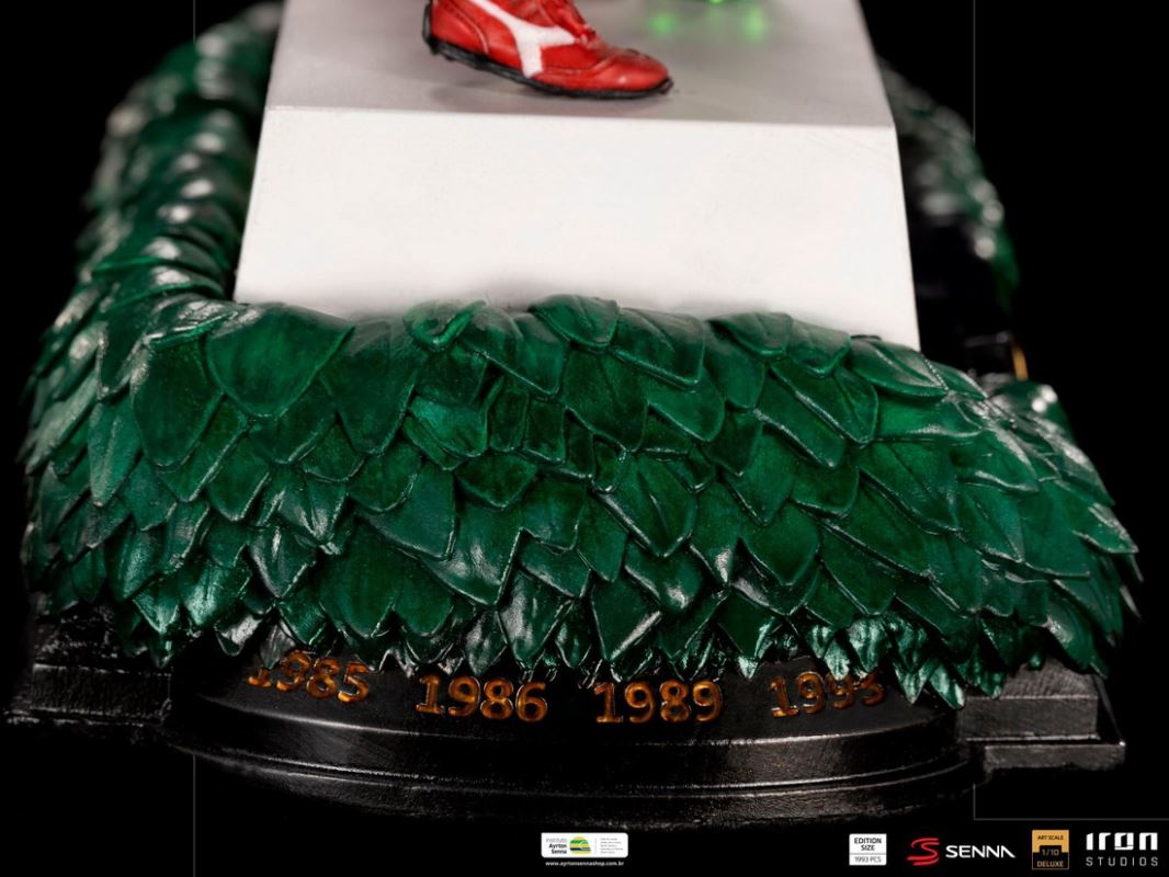 Alain Prost and Ayrton Senna, The Last Podium - Deluxe Art Scale 1/10