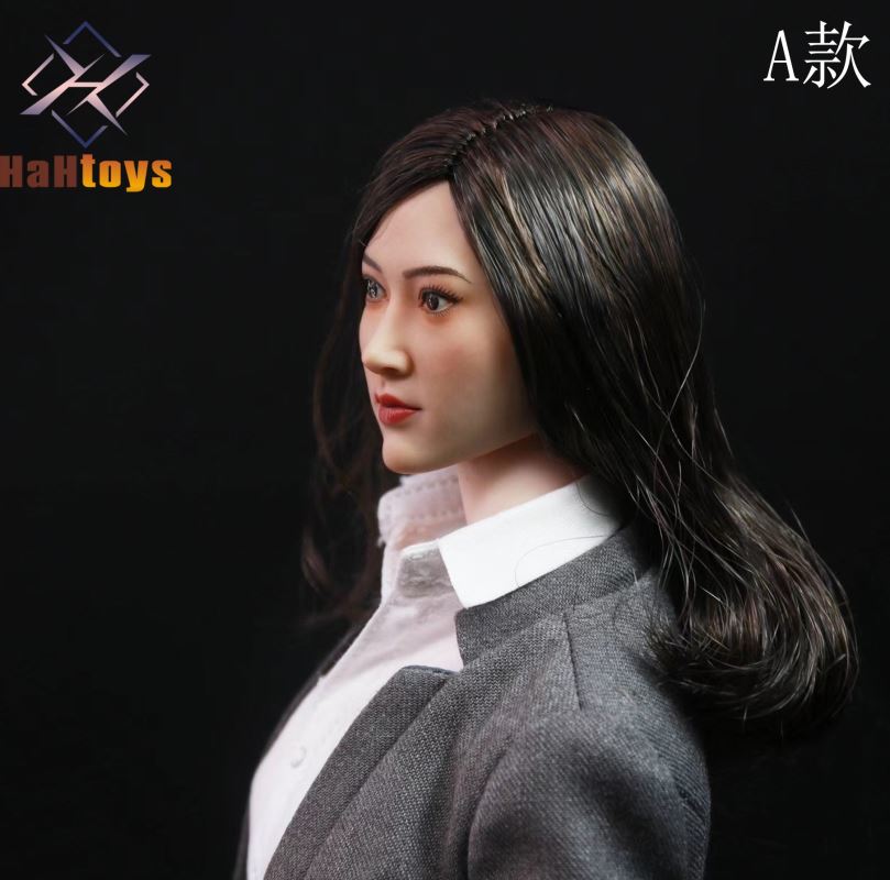 Asian beauty head carving 1/6