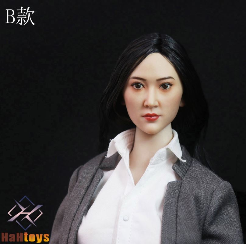 Asian beauty head carving 1/6