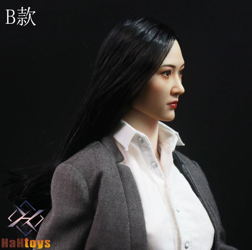Asian beauty head carving 1/6