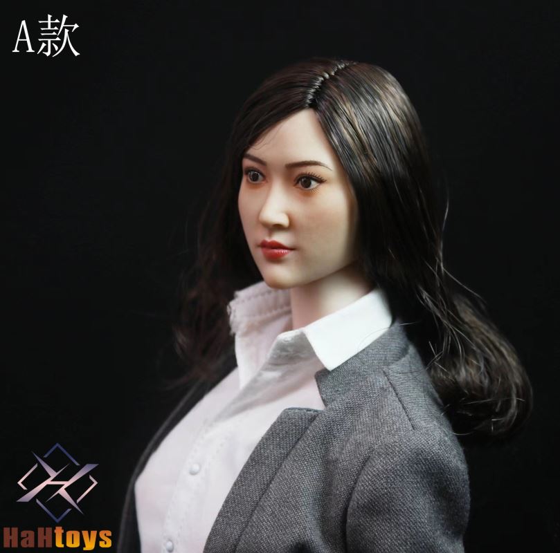 Asian beauty head carving 1/6