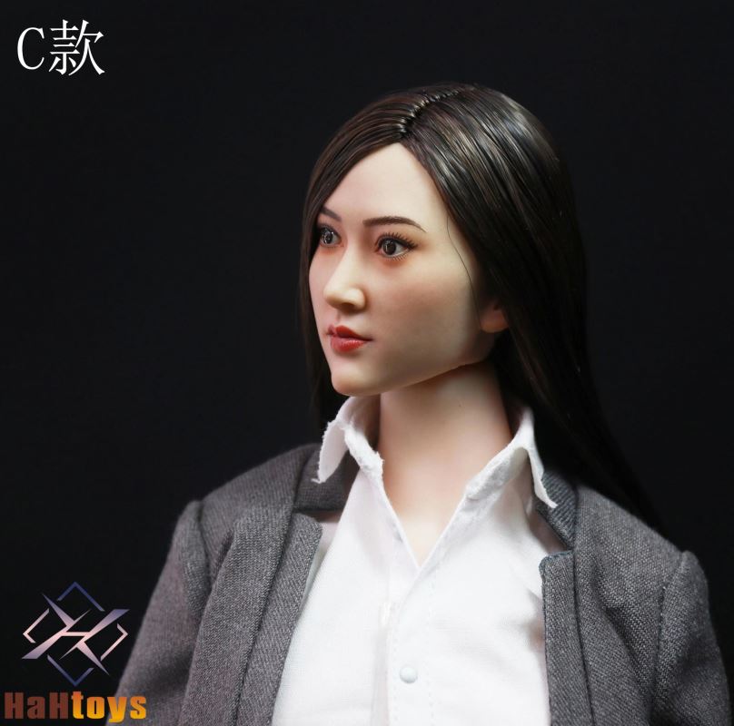 Asian beauty head carving 1/6