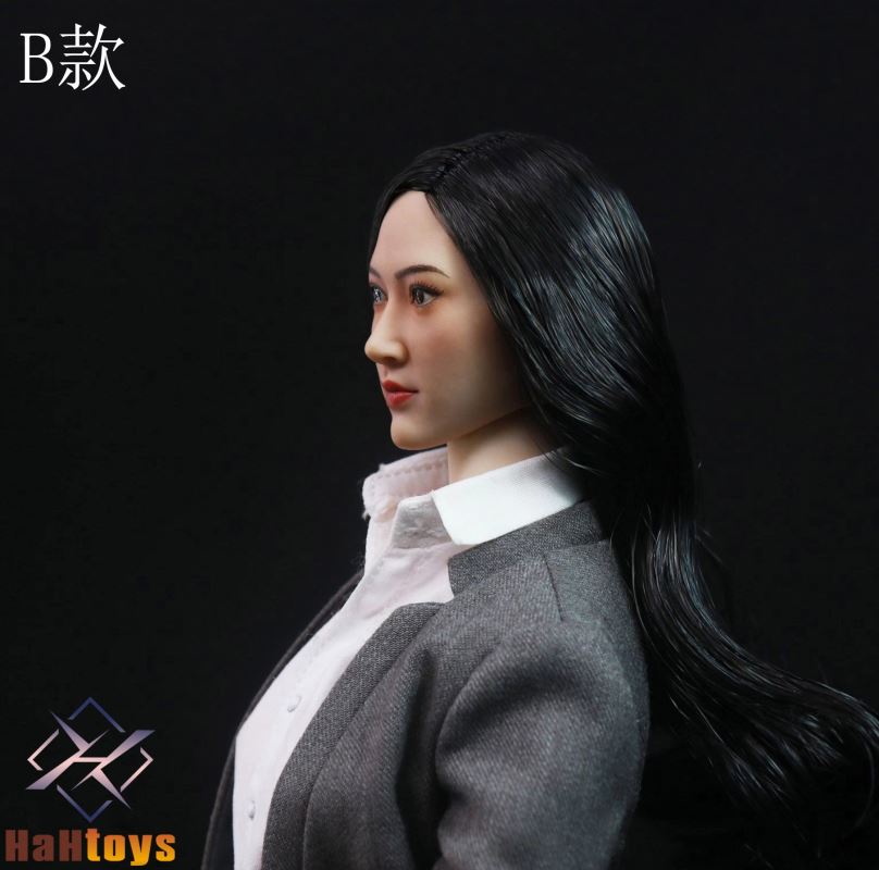 Asian beauty head carving 1/6