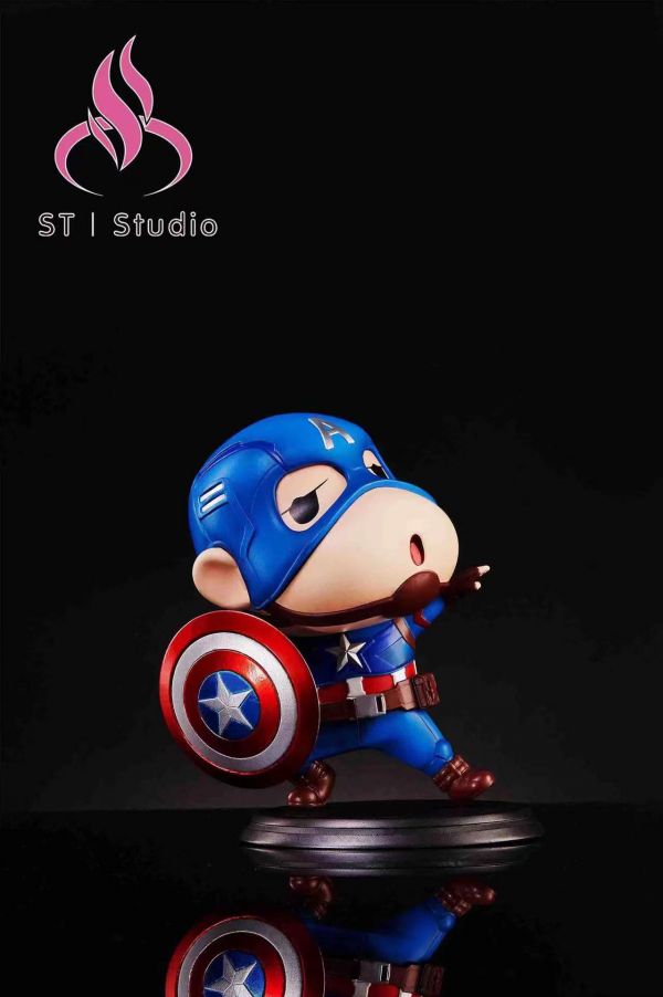 Crayon Shin-chan cos Captain America