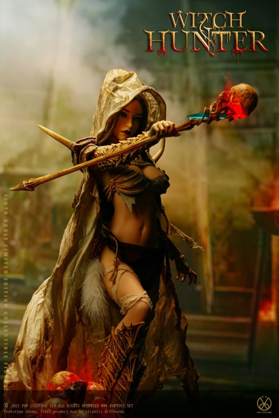 WH001 Bloody Shaman Aphaia White Shaman 1/6
