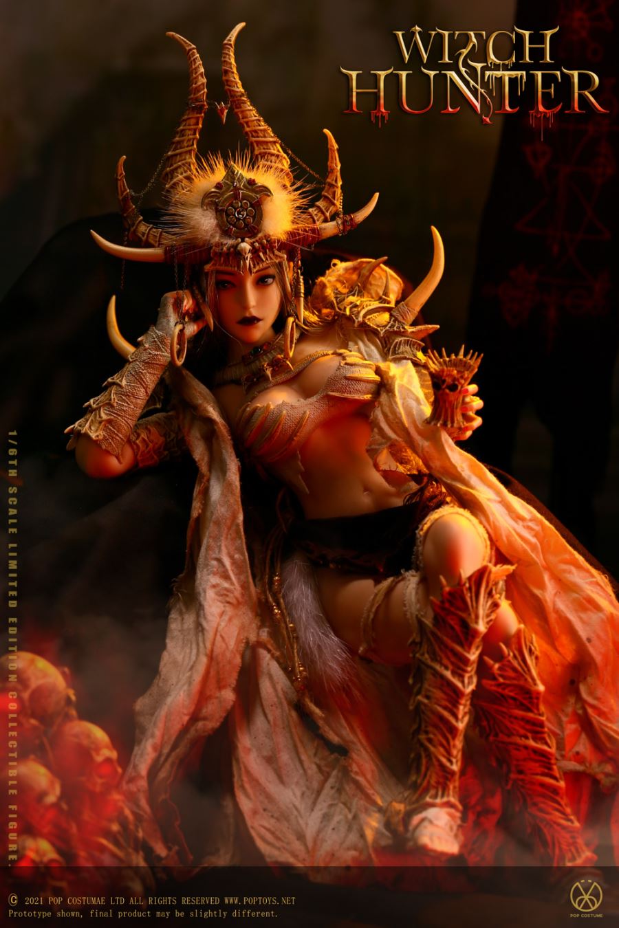 WH001 Bloody Shaman Aphaia White Shaman 1/6