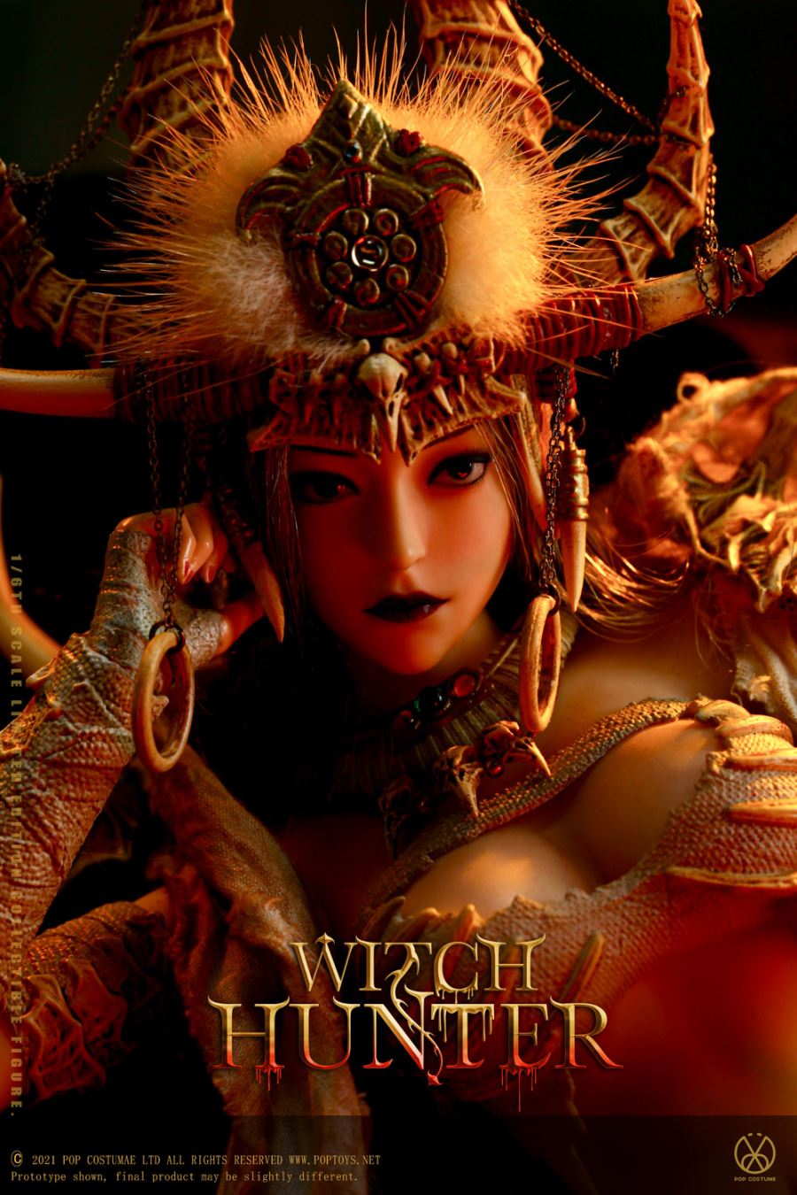WH001 Bloody Shaman Aphaia White Shaman 1/6