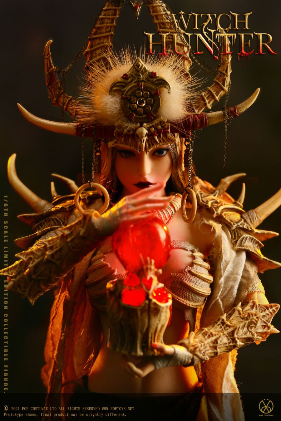 WH001 Bloody Shaman Aphaia White Shaman 1/6