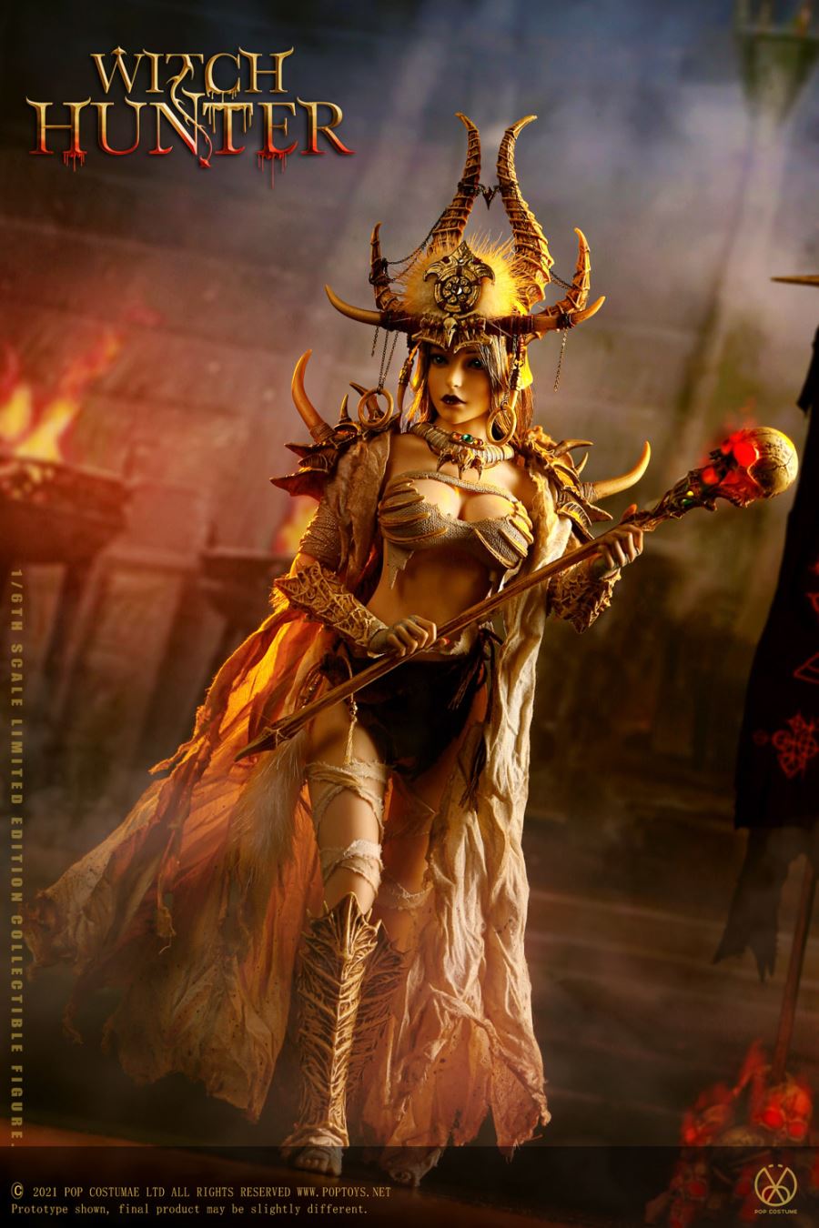 WH001 Bloody Shaman Aphaia White Shaman 1/6