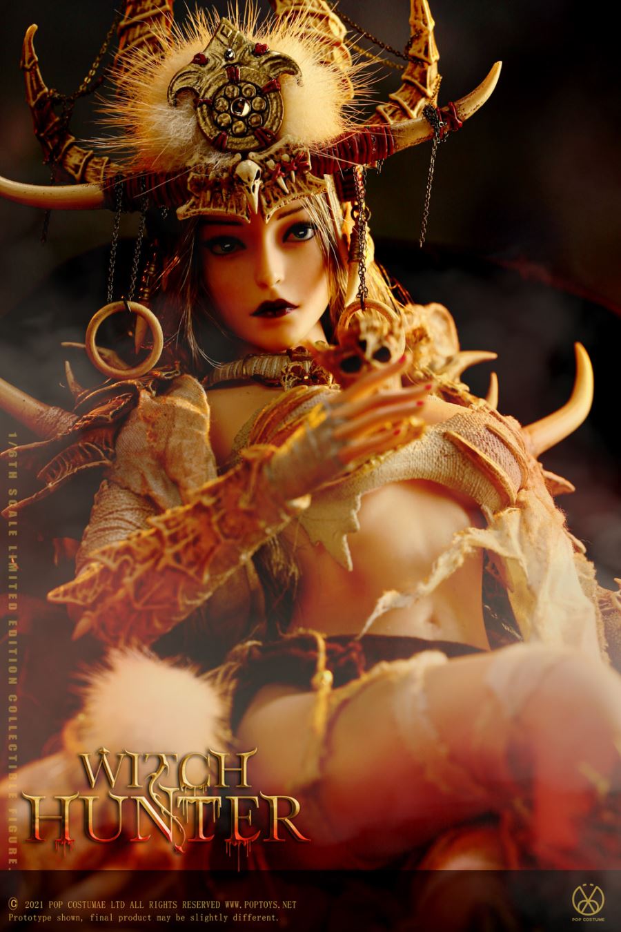 WH001 Bloody Shaman Aphaia White Shaman 1/6