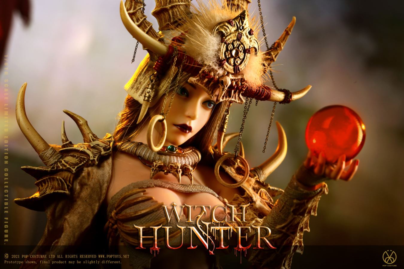 WH001 Bloody Shaman Aphaia White Shaman 1/6