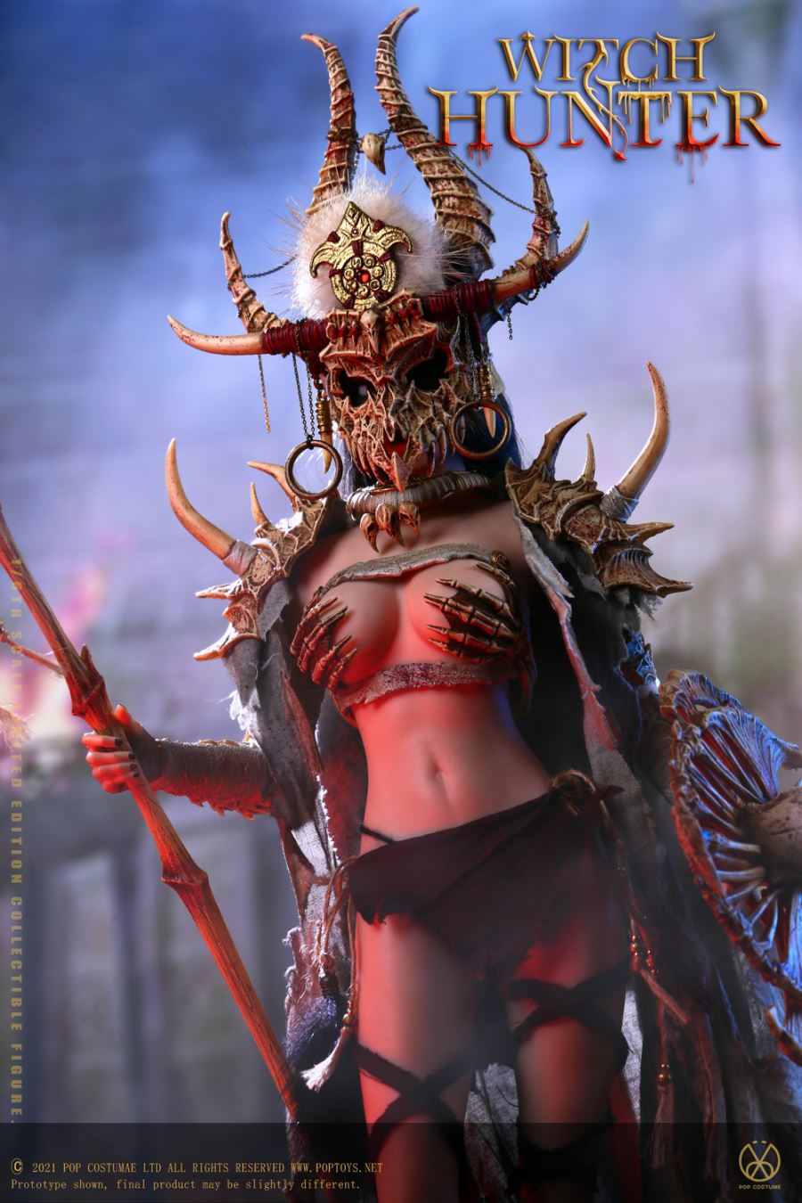 WH002 Bloody Shaman Aphaia Black Shaman 1/6