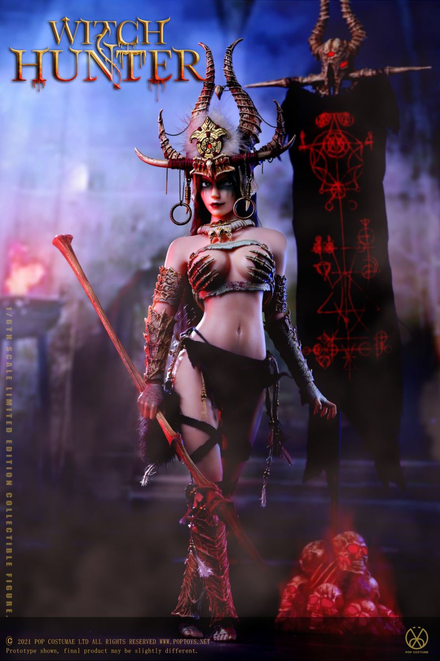 WH002 Bloody Shaman Aphaia Black Shaman 1/6