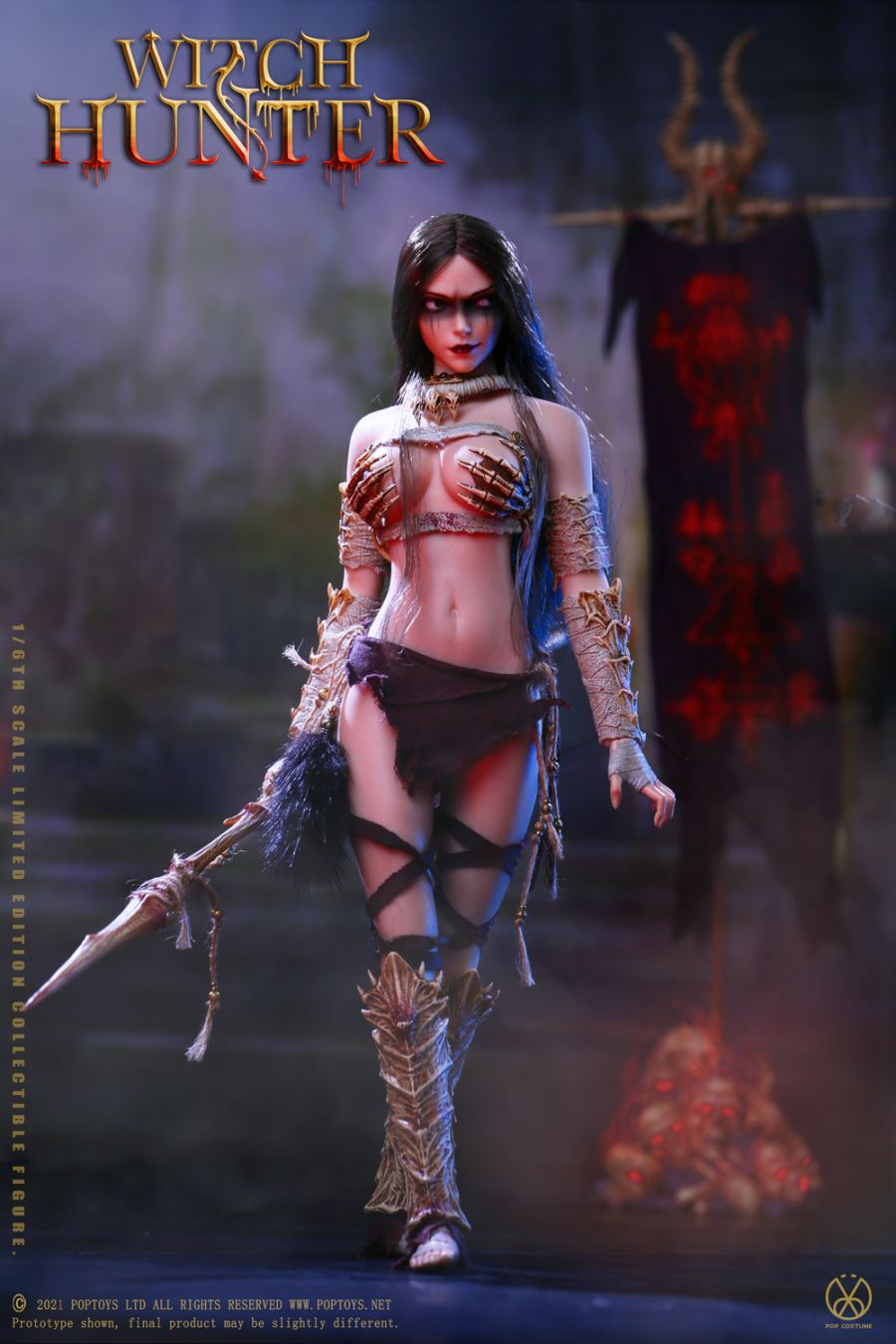 WH002 Bloody Shaman Aphaia Black Shaman 1/6