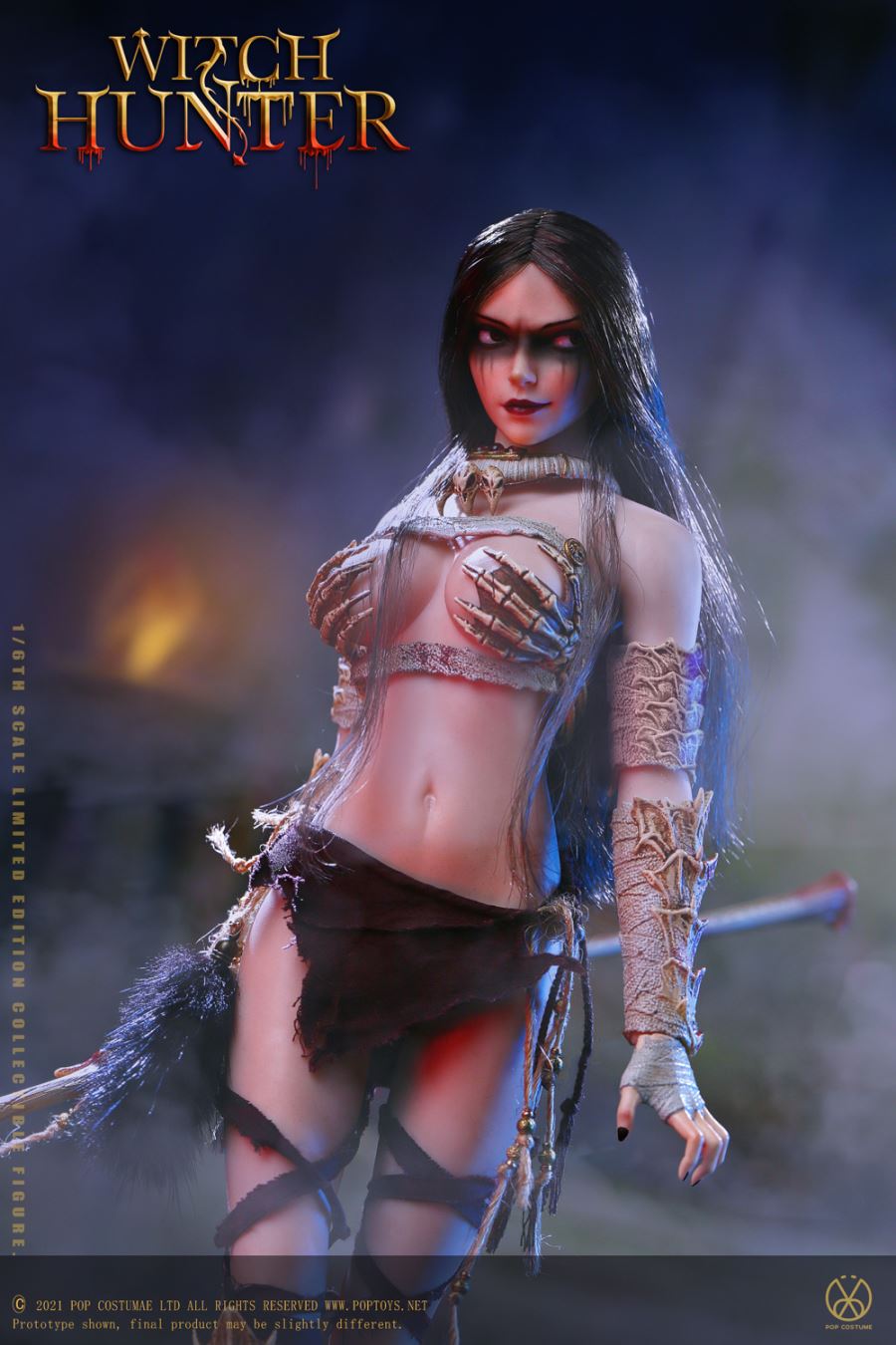 WH002 Bloody Shaman Aphaia Black Shaman 1/6