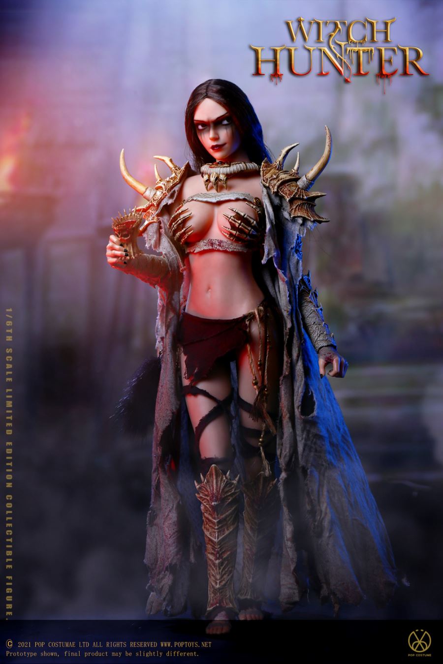 WH002 Bloody Shaman Aphaia Black Shaman 1/6
