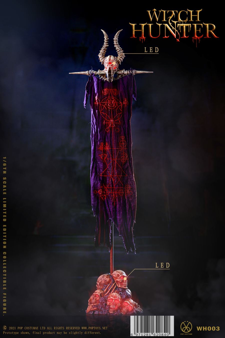 WH002 Bloody Shaman Aphaia Black Shaman 1/6