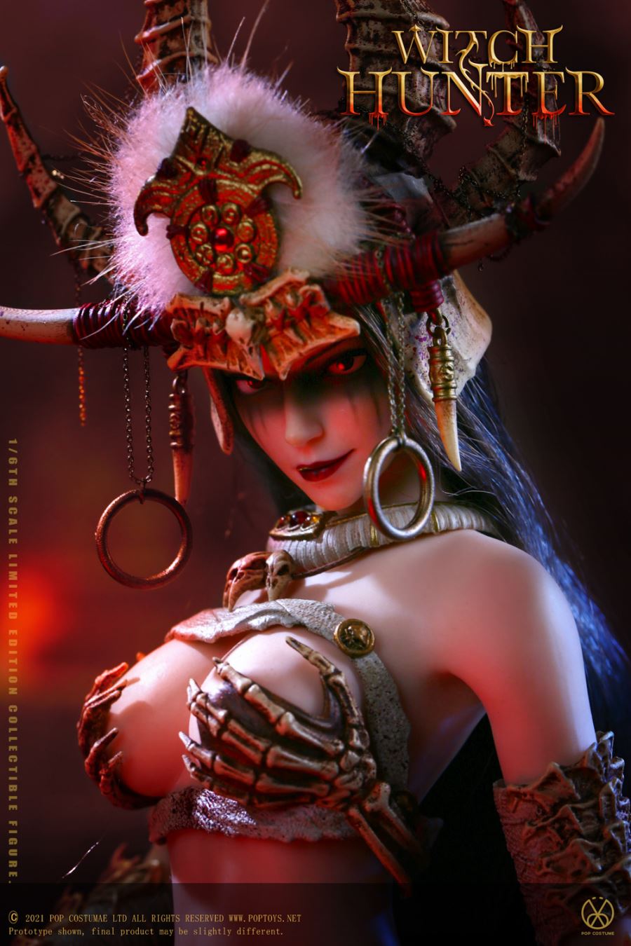 WH002 Bloody Shaman Aphaia Black Shaman 1/6