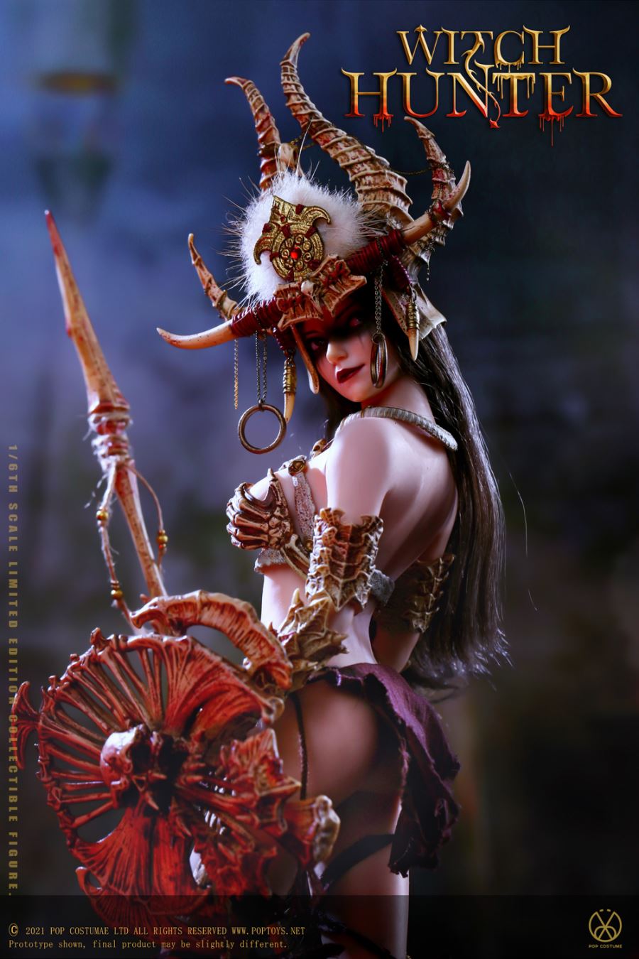 WH002 Bloody Shaman Aphaia Black Shaman 1/6