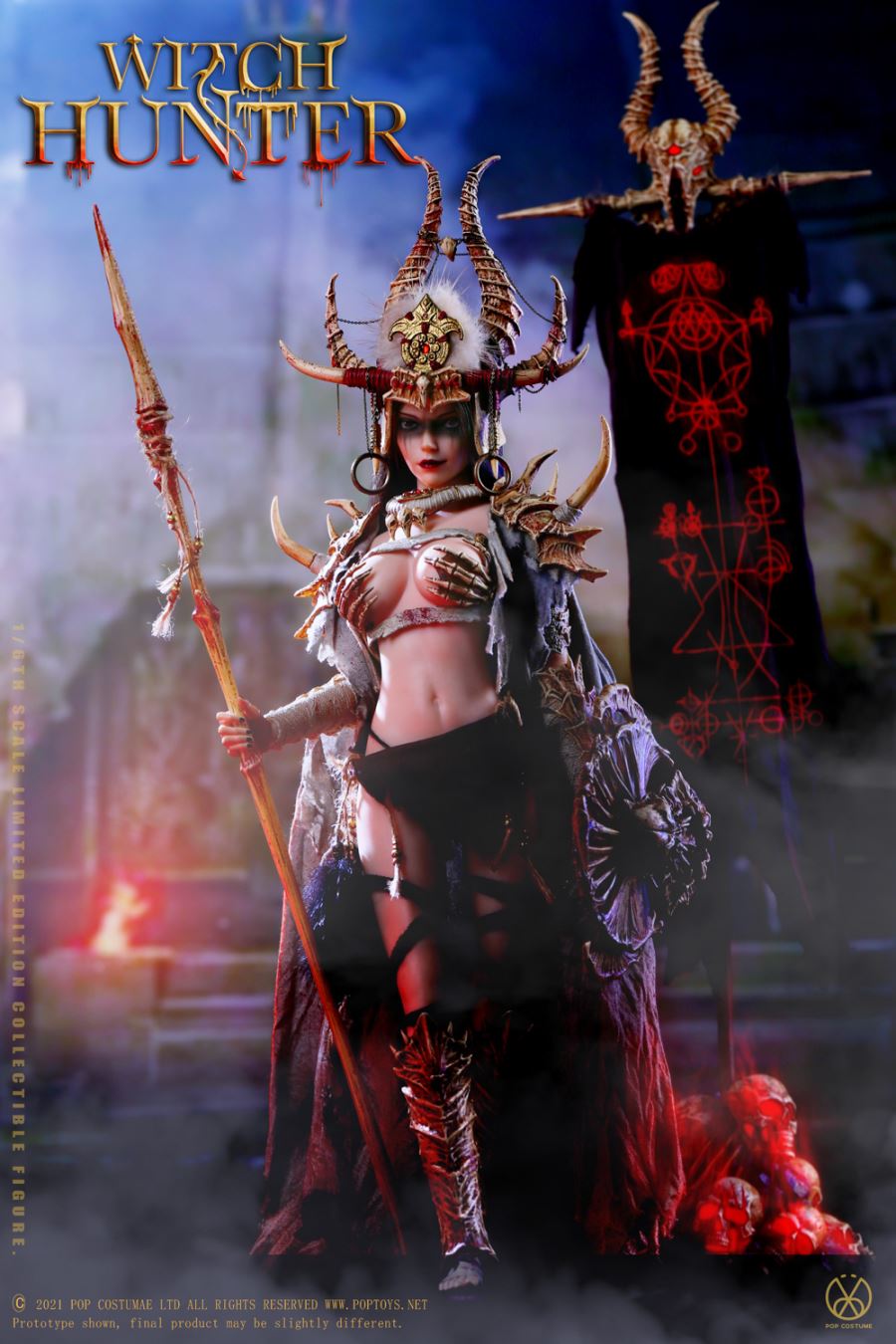 WH002 Bloody Shaman Aphaia Black Shaman 1/6