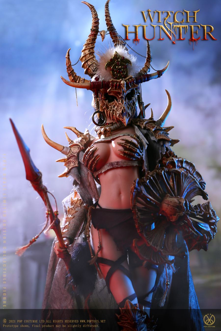 WH002 Bloody Shaman Aphaia Black Shaman 1/6