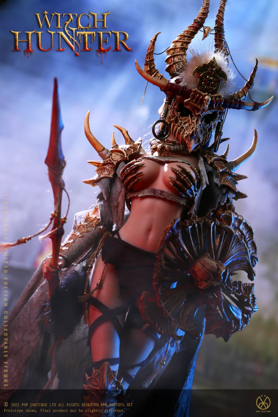 WH002 Bloody Shaman Aphaia Black Shaman 1/6