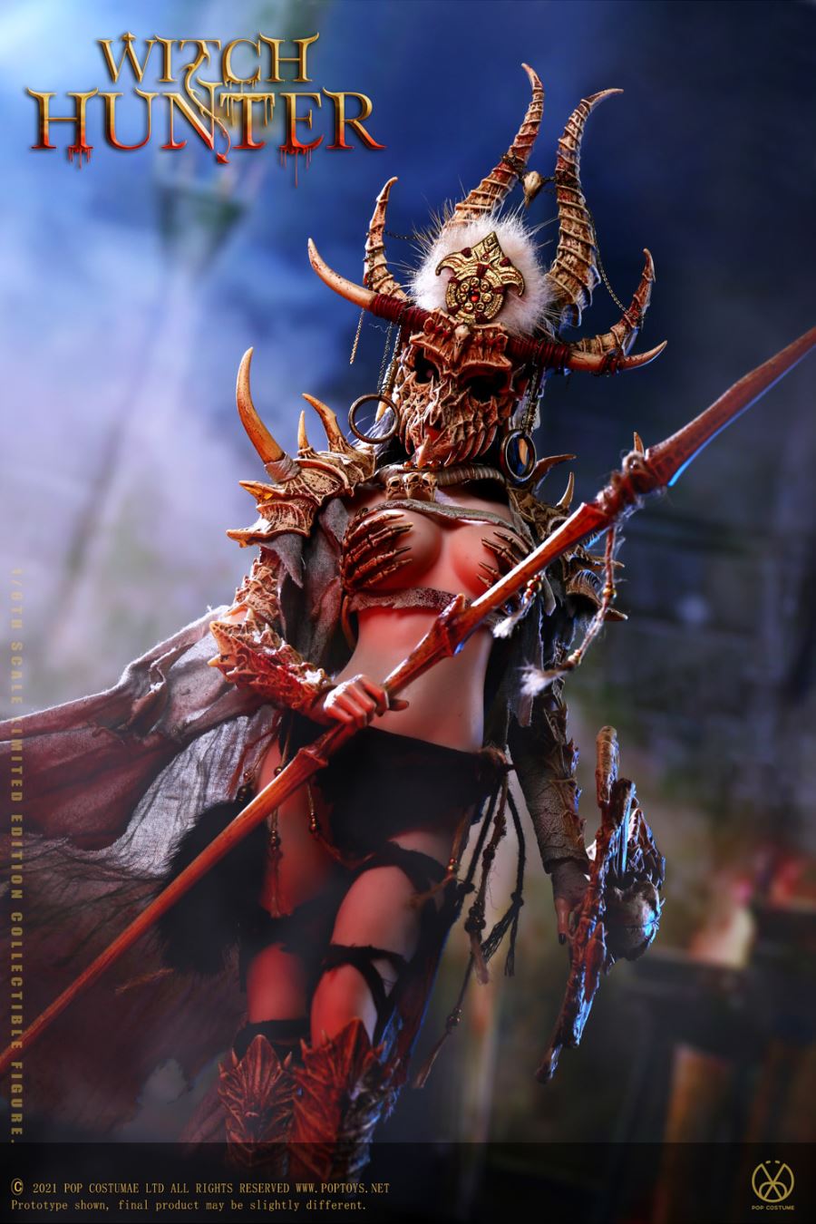 WH002 Bloody Shaman Aphaia Black Shaman 1/6
