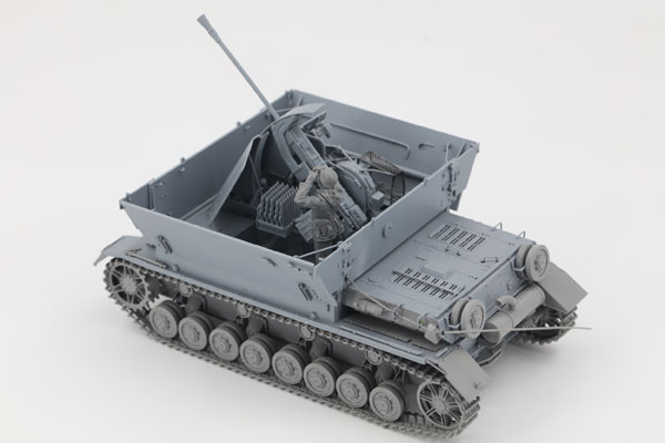 German IV Anti-air Tank 3.7 Flak Mobelwagon 1/35