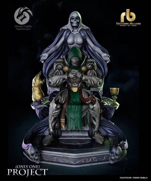 Dr. Doom Throne 1/4