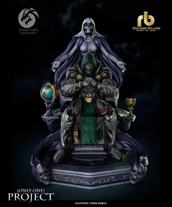Dr. Doom Throne 1/4
