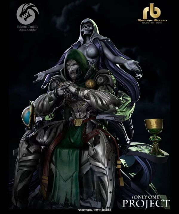 Dr. Doom Throne 1/4
