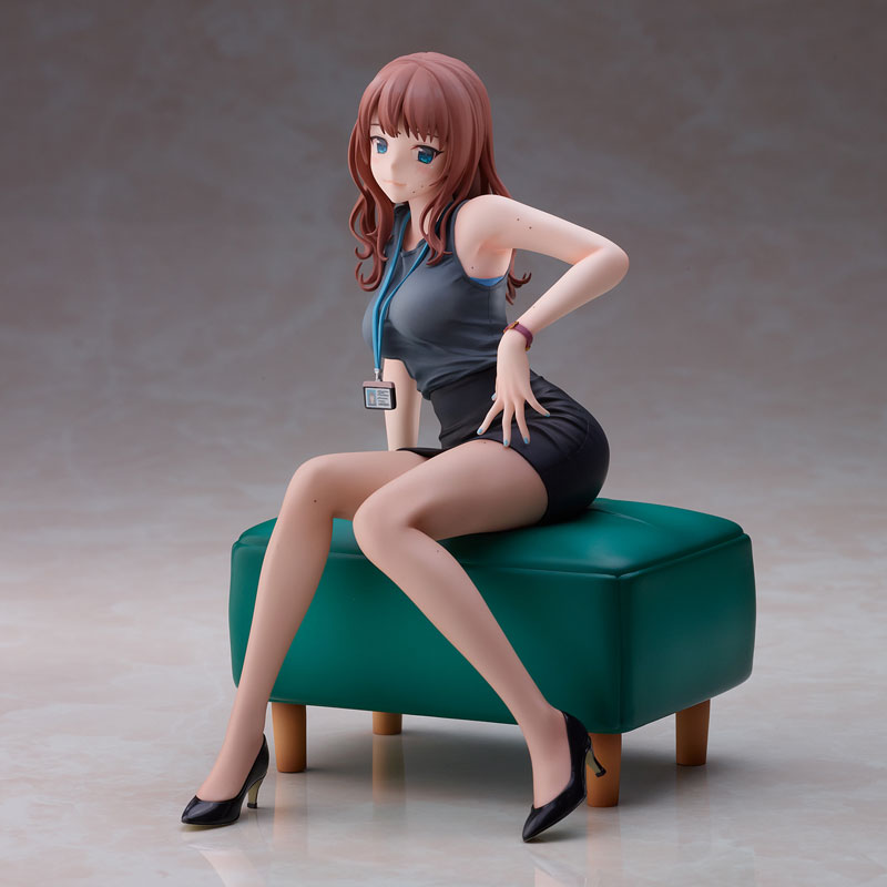 Doushima Illustration Hokuro no Ooi Senpai OL-san