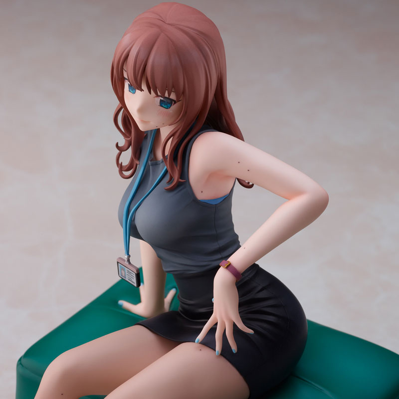 Doushima Illustration Hokuro no Ooi Senpai OL-san