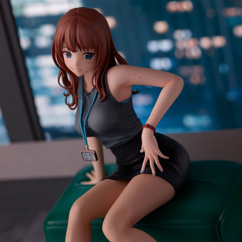 Doushima Illustration Hokuro no Ooi Senpai OL-san