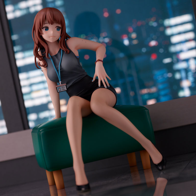 Doushima Illustration Hokuro no Ooi Senpai OL-san