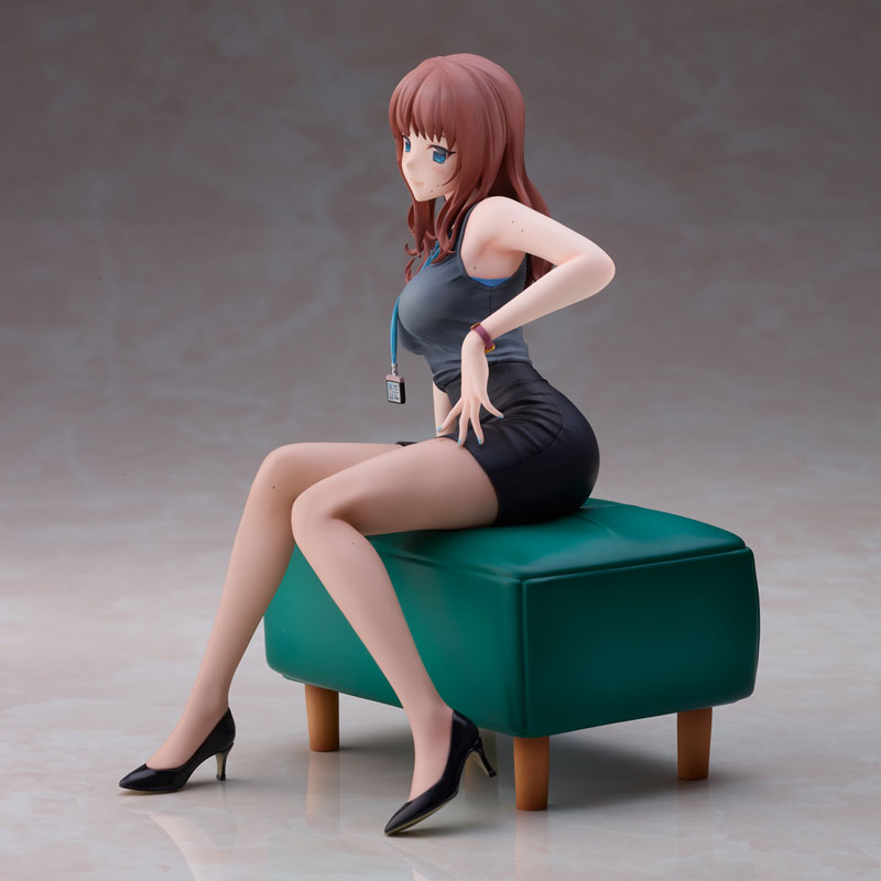 Doushima Illustration Hokuro no Ooi Senpai OL-san