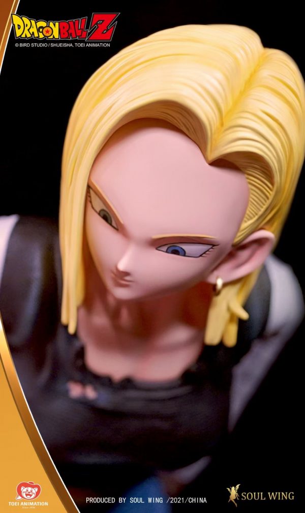 Krillin and Android 18 - Dragon Ball Z