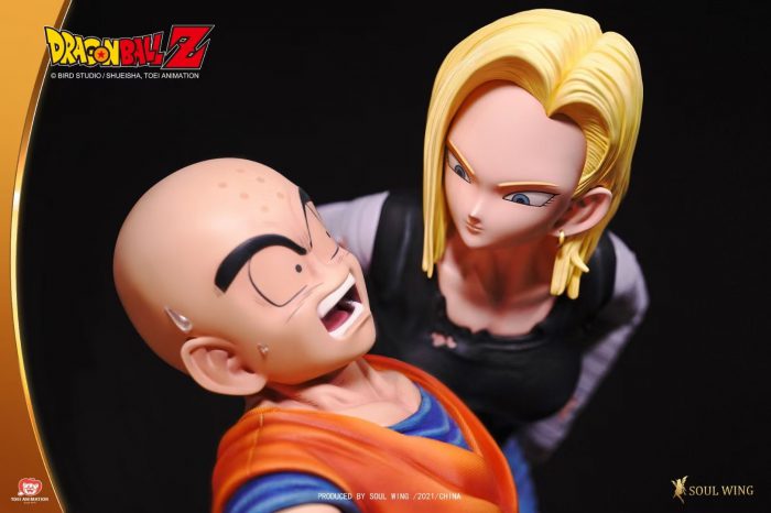Krillin and Android 18 - Dragon Ball Z