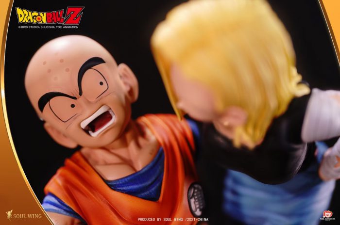 Krillin and Android 18 - Dragon Ball Z