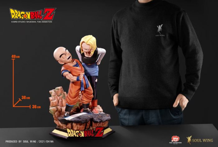 Krillin and Android 18 - Dragon Ball Z