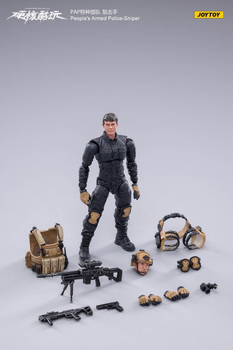PAP Special Forces - Sniper/Fireman/Assaultman 1/18