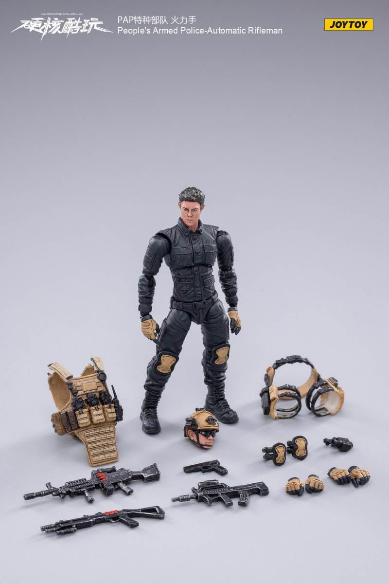 PAP Special Forces - Sniper/Fireman/Assaultman 1/18