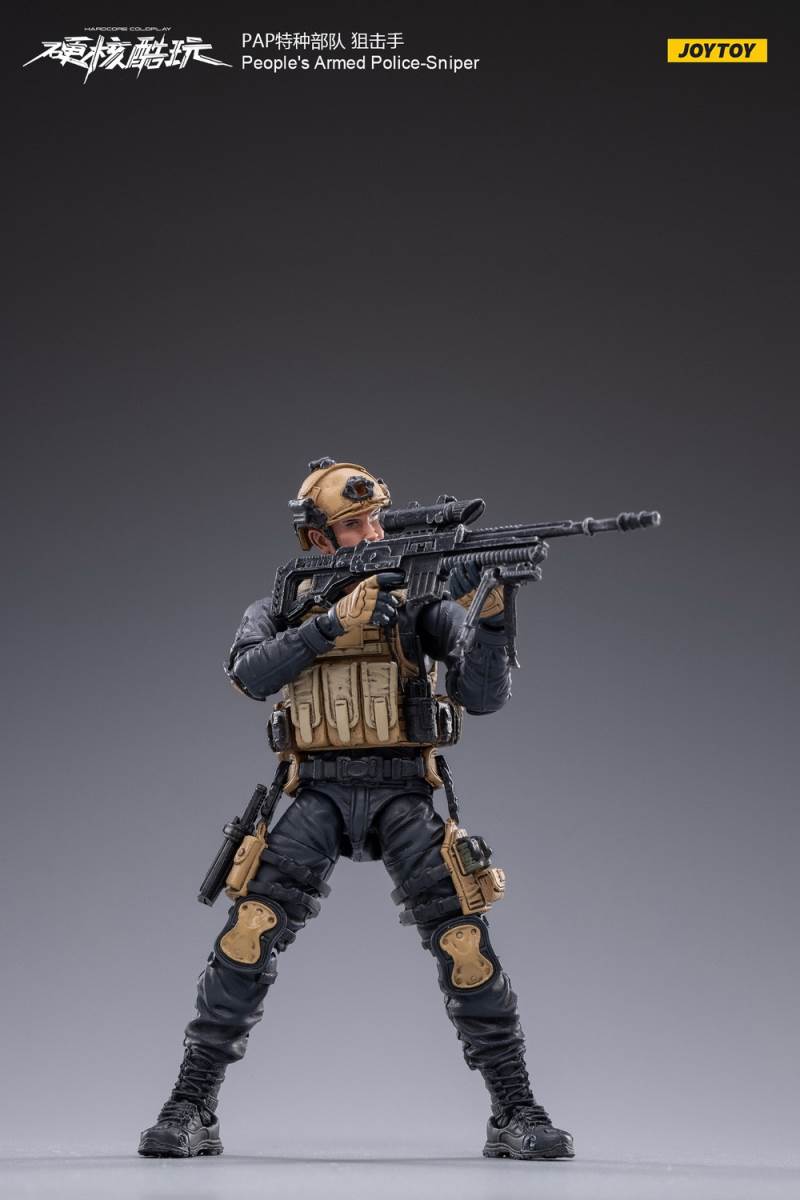 PAP Special Forces - Sniper/Fireman/Assaultman 1/18