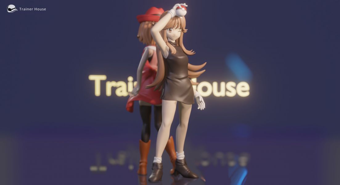 Blue & Serena - Pokemon