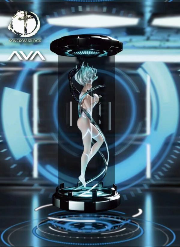 AVA mysterious technology girl of the future