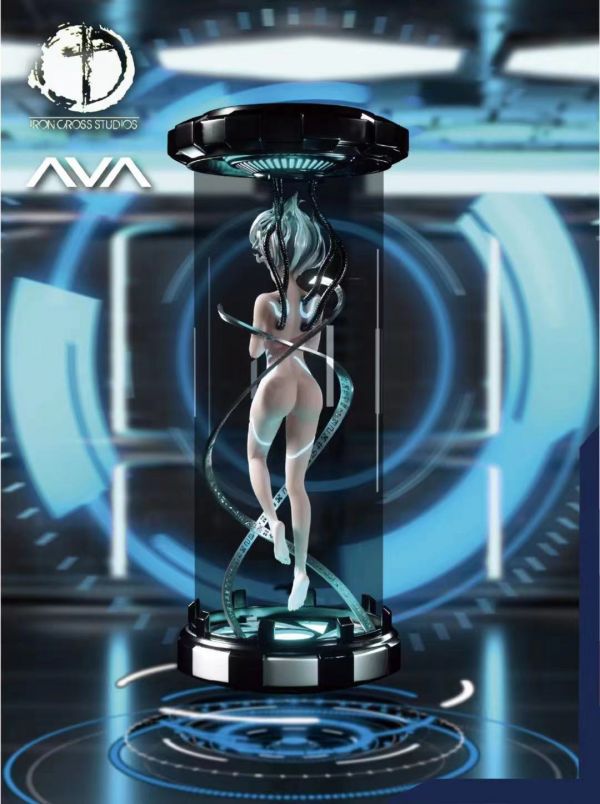 AVA mysterious technology girl of the future