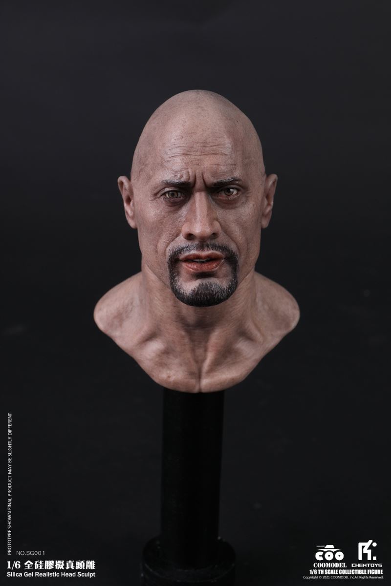 SILICA GEL REALISTIC HEAD SCULPT