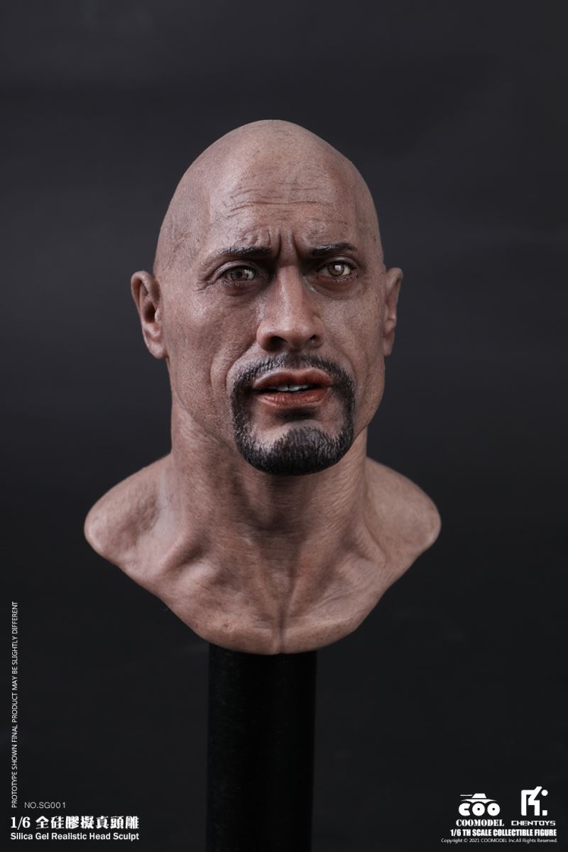SILICA GEL REALISTIC HEAD SCULPT