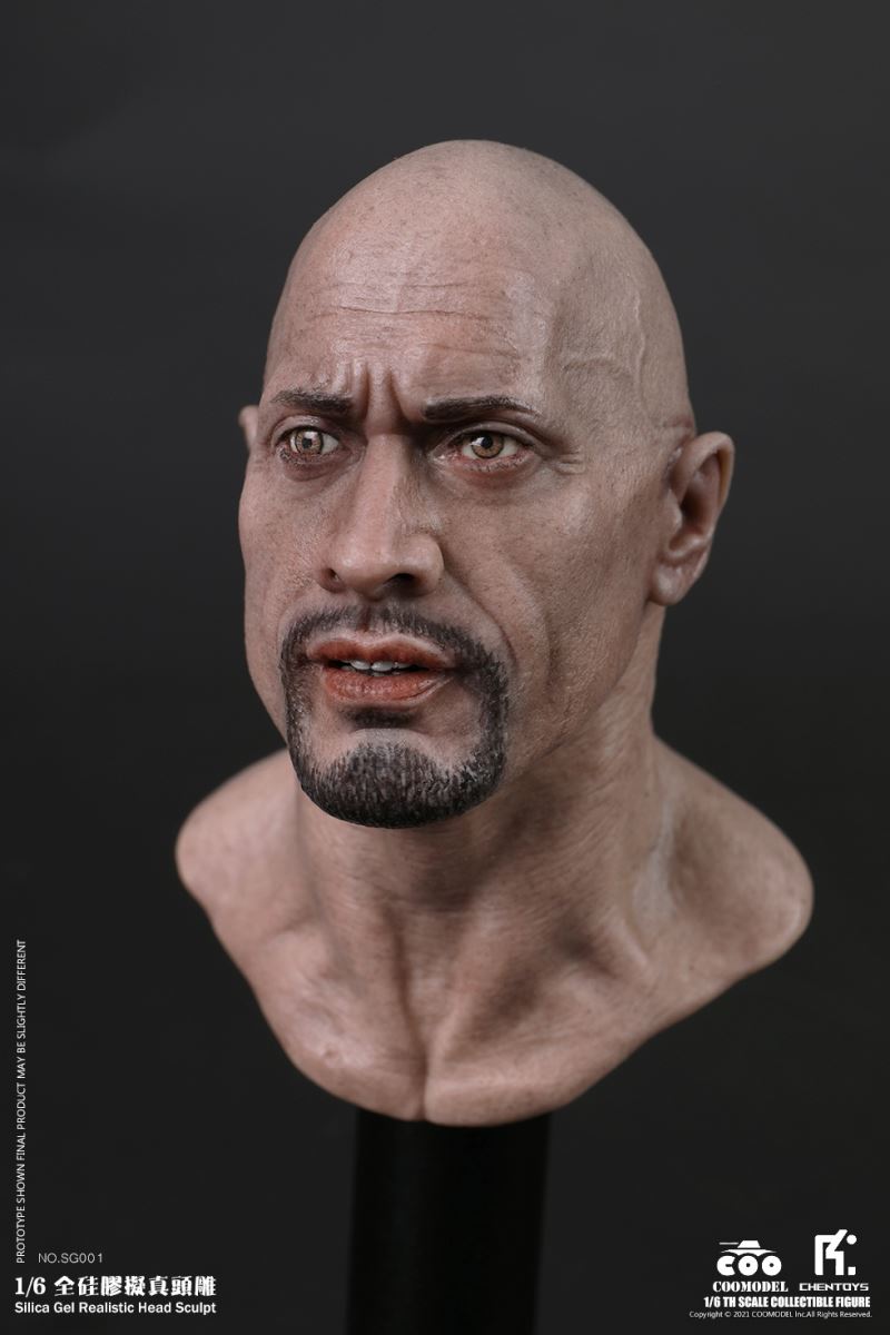 SILICA GEL REALISTIC HEAD SCULPT